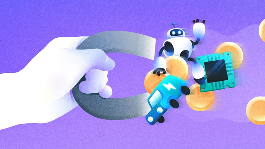 KI-Startups kaufen sich den Markt
